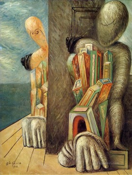 考古学者 1926 ジョルジョ・デ・キリコ 形而上学的シュルレアリスム Oil Paintings